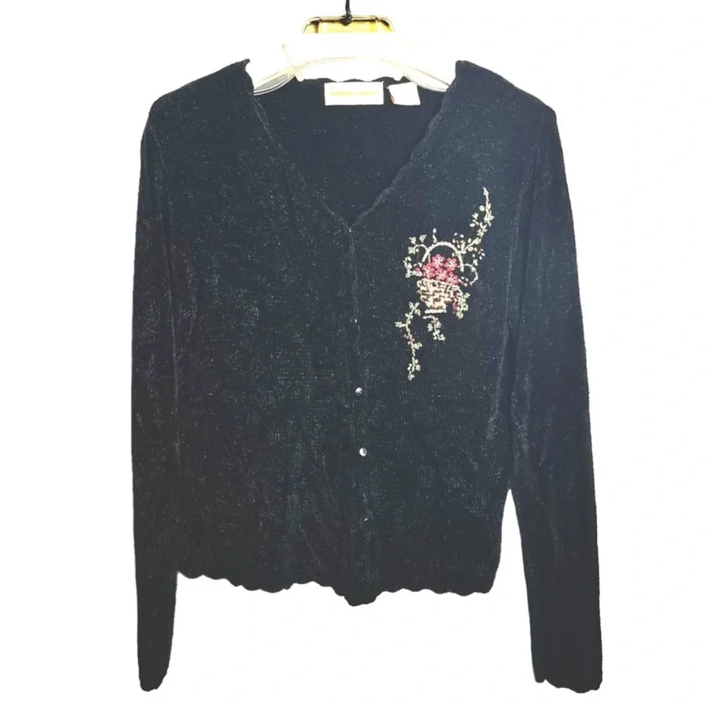 SWEET ROMEO Cardigan Button Front
